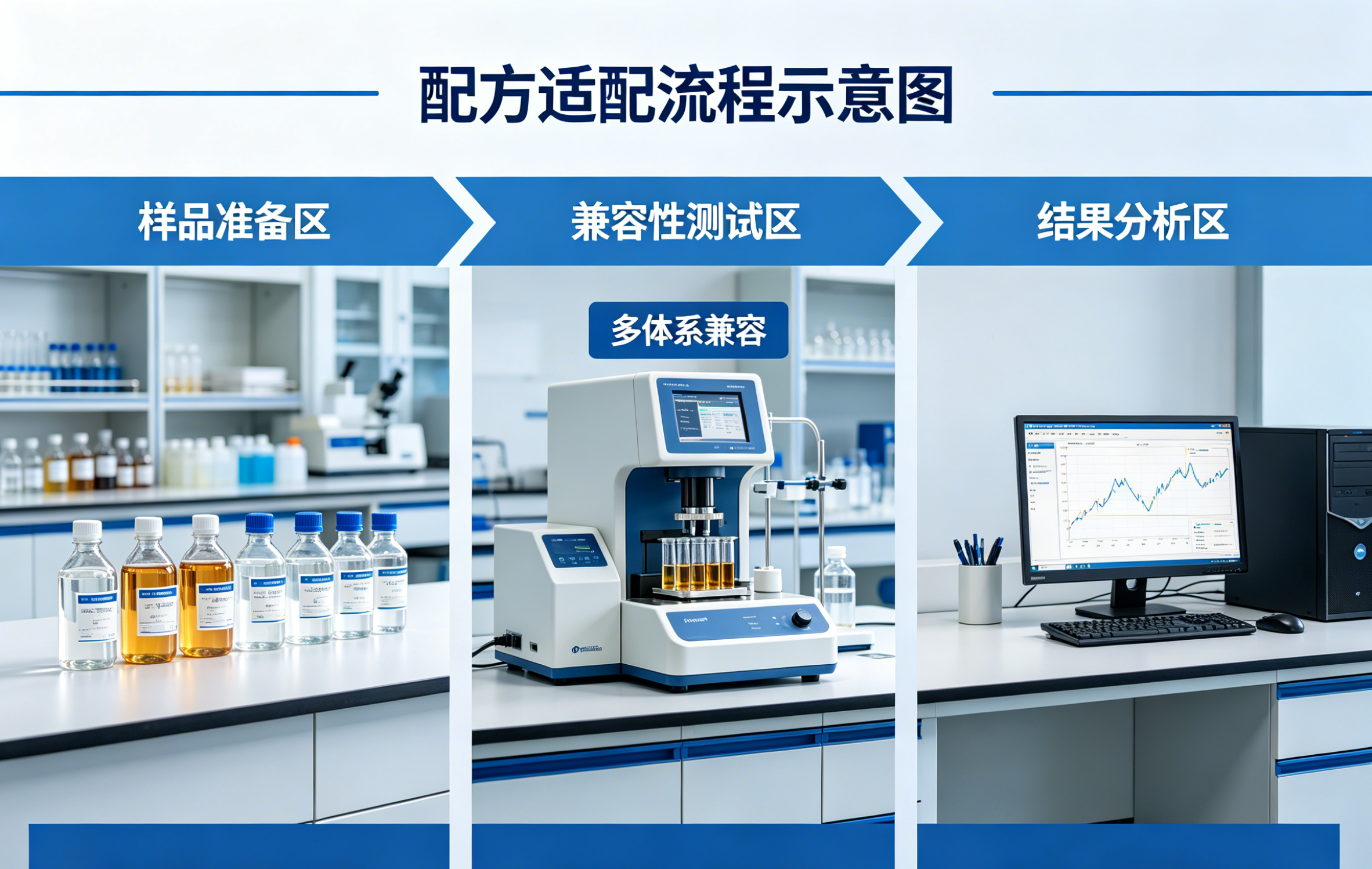 配方适配性展示