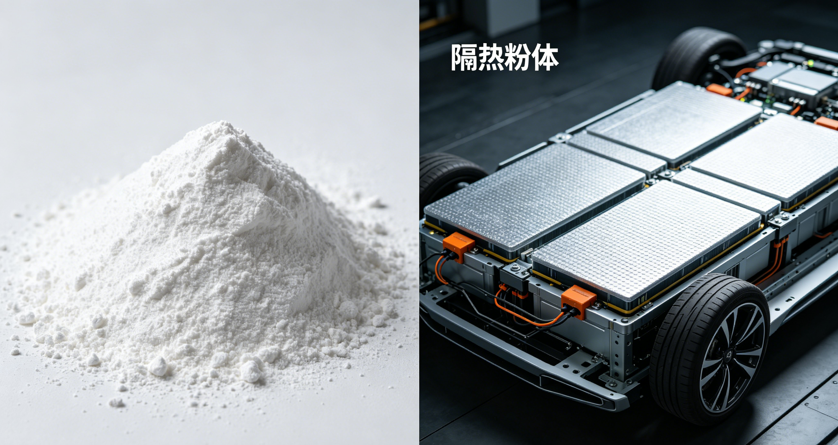 隔热粉体产品实拍与应用场景